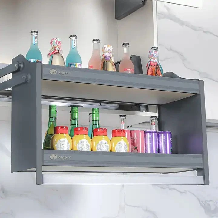 Smart Home Automatic Cabinet Lift Electric Pull-down Basket