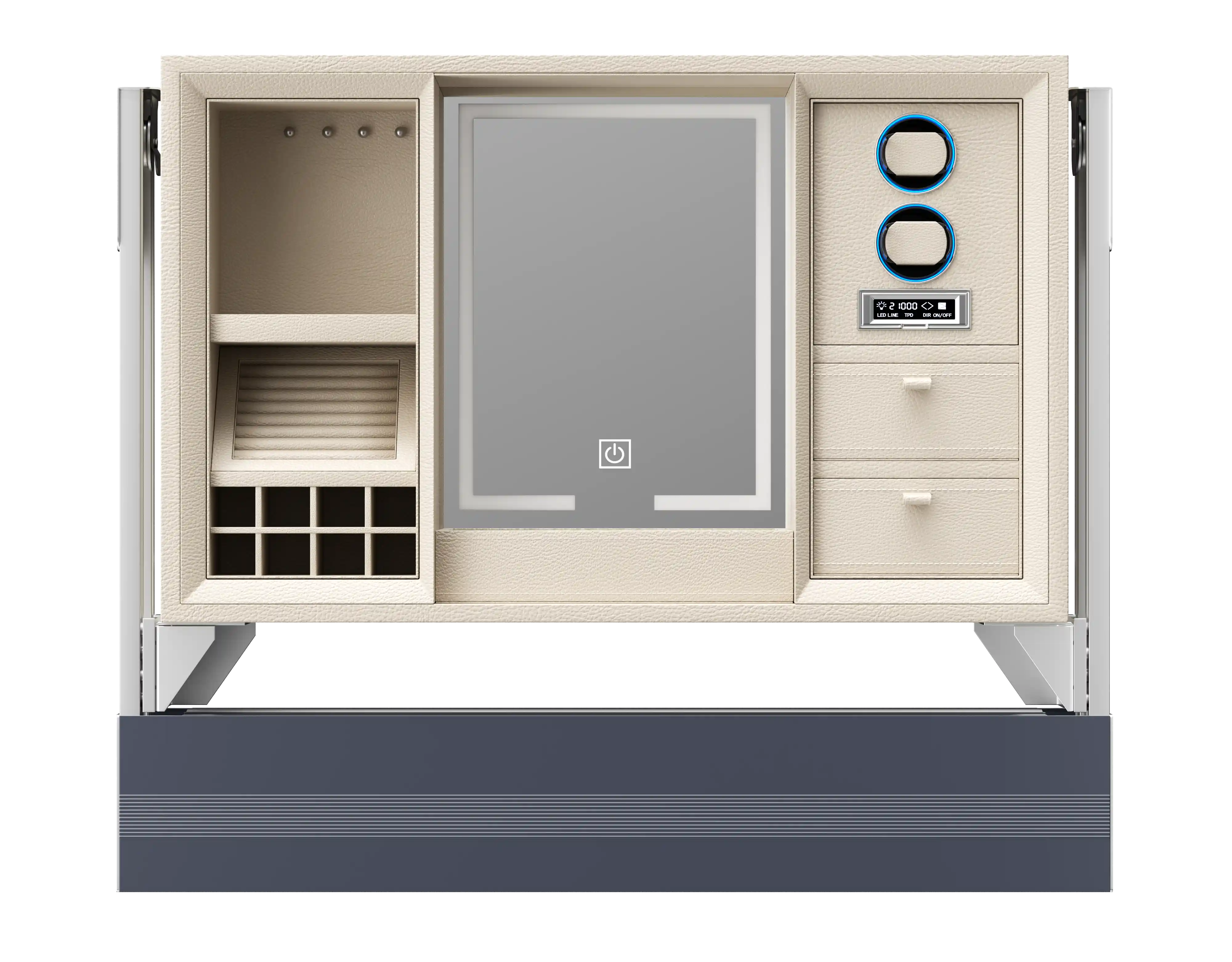 motorized-pop-up-vanity-cabinet