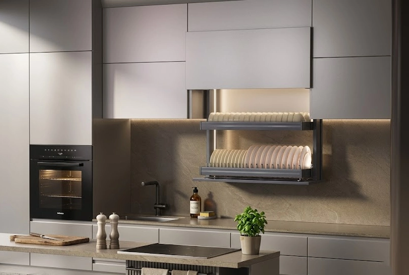modern kitchen dish rack solution modern kitchen dish rack solution